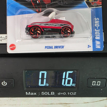 Hot Wheels Pedal Driver TH Red Die-Cast Toy Car 95/250 Limited Edition Netflix Series Special Feature 4/5 Collectible