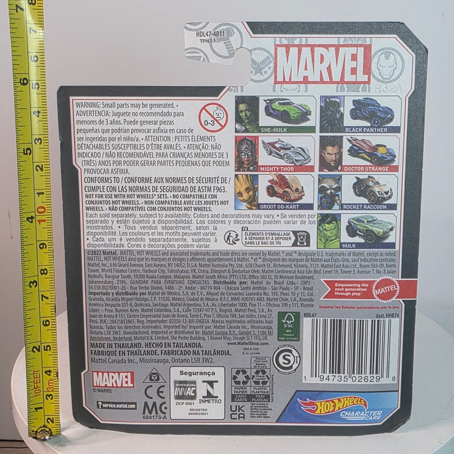 Hot Wheels Character Cars Thor Love & Thunder