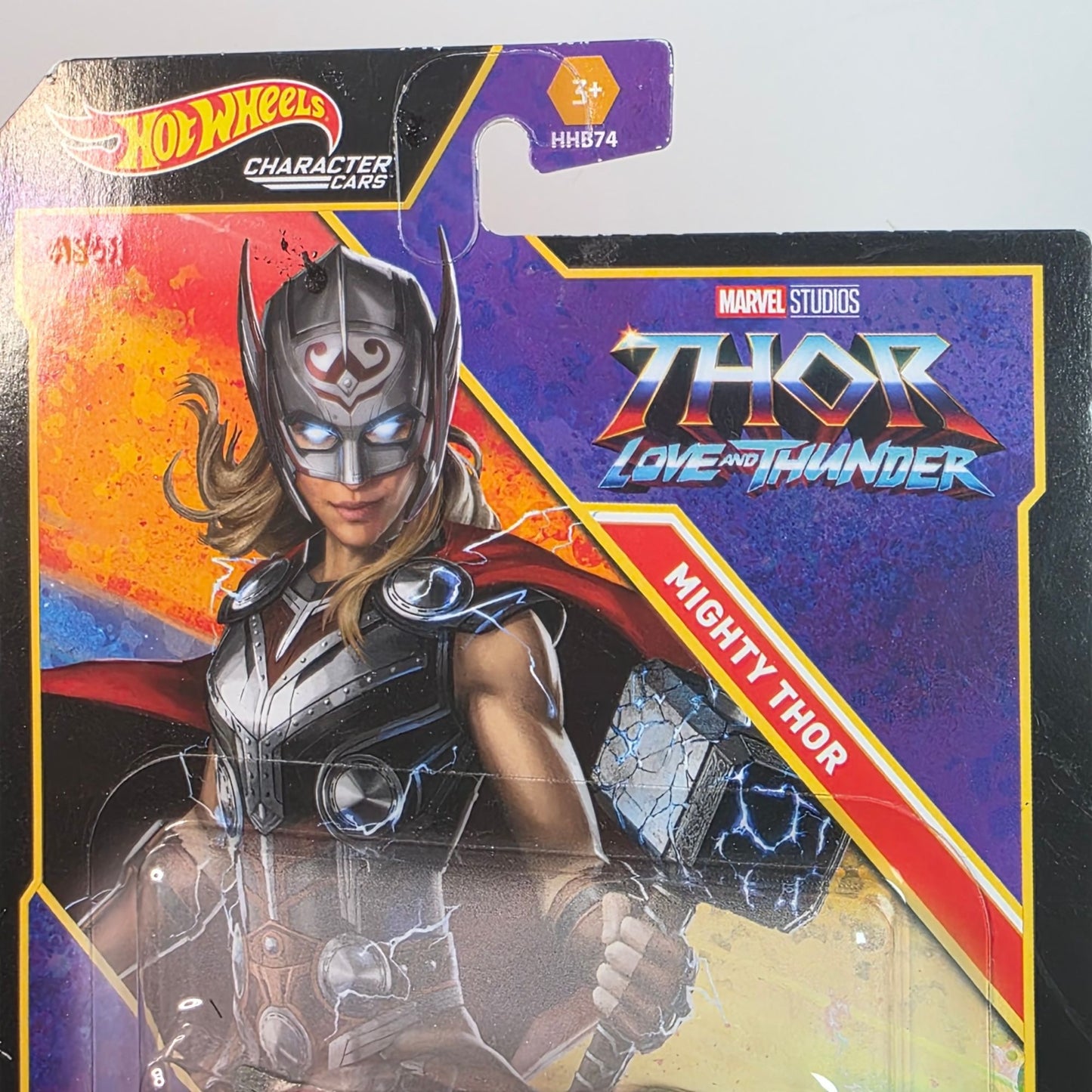 Hot Wheels Character Cars Thor Love & Thunder
