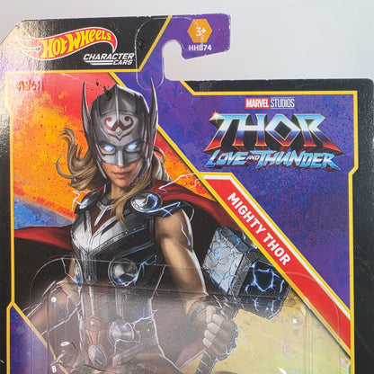 Hot Wheels Character Cars Thor Love & Thunder