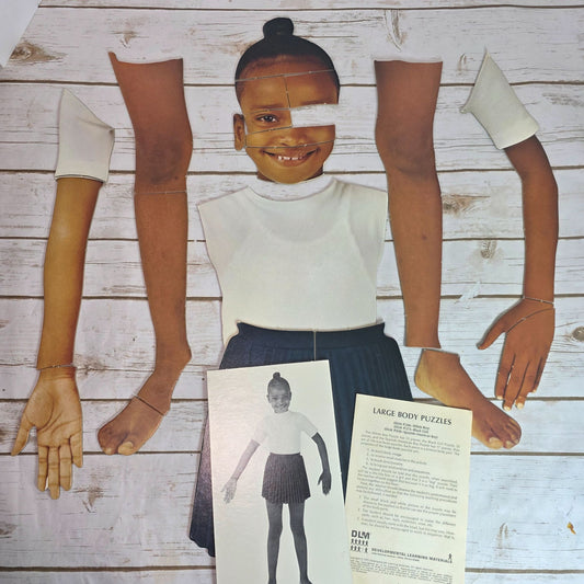 Large Body Puzzles DLM Developmental Learning Materials Educational Toy Set Missing Pieces