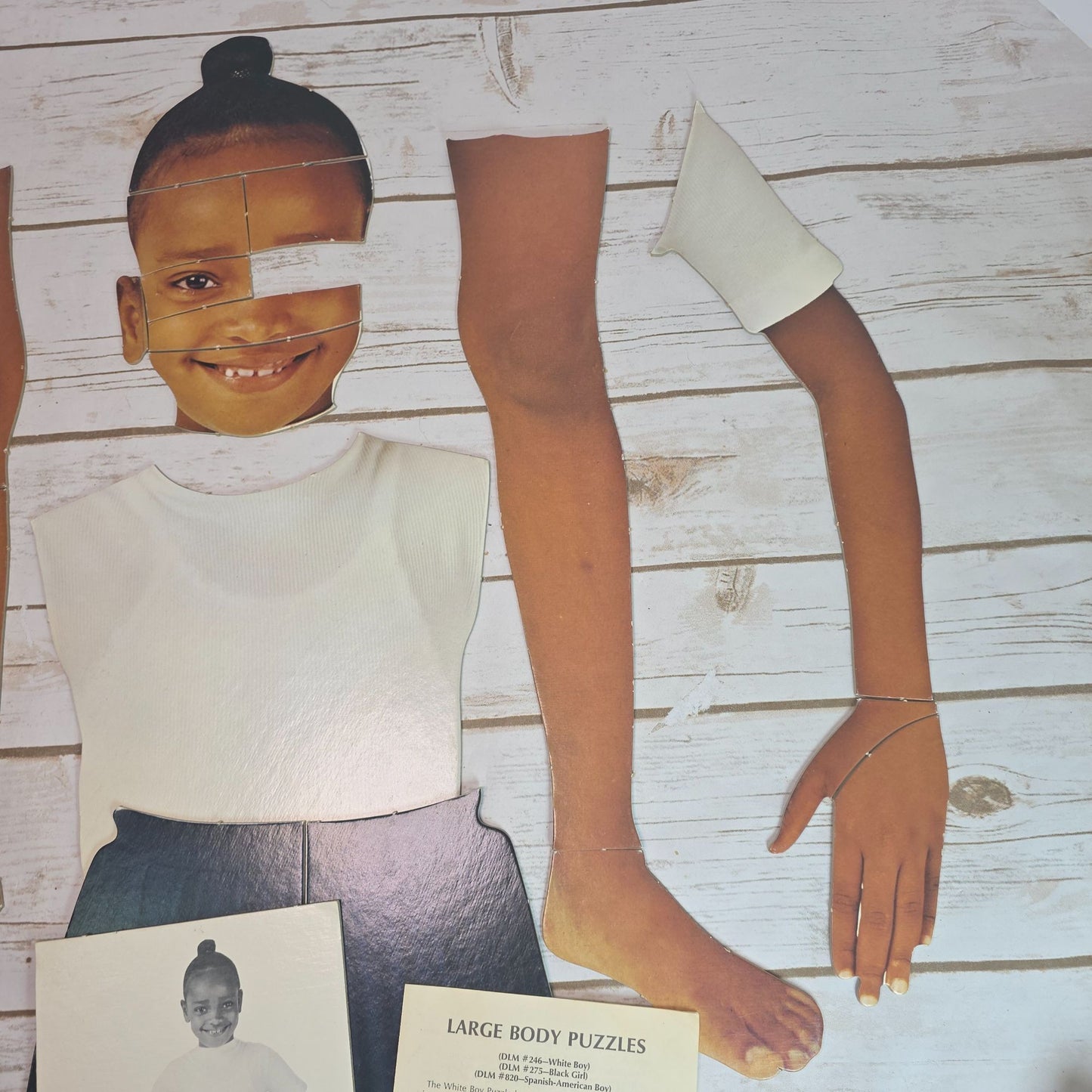 Large Body Puzzles DLM Developmental Learning Materials Educational Toy Set Missing Pieces