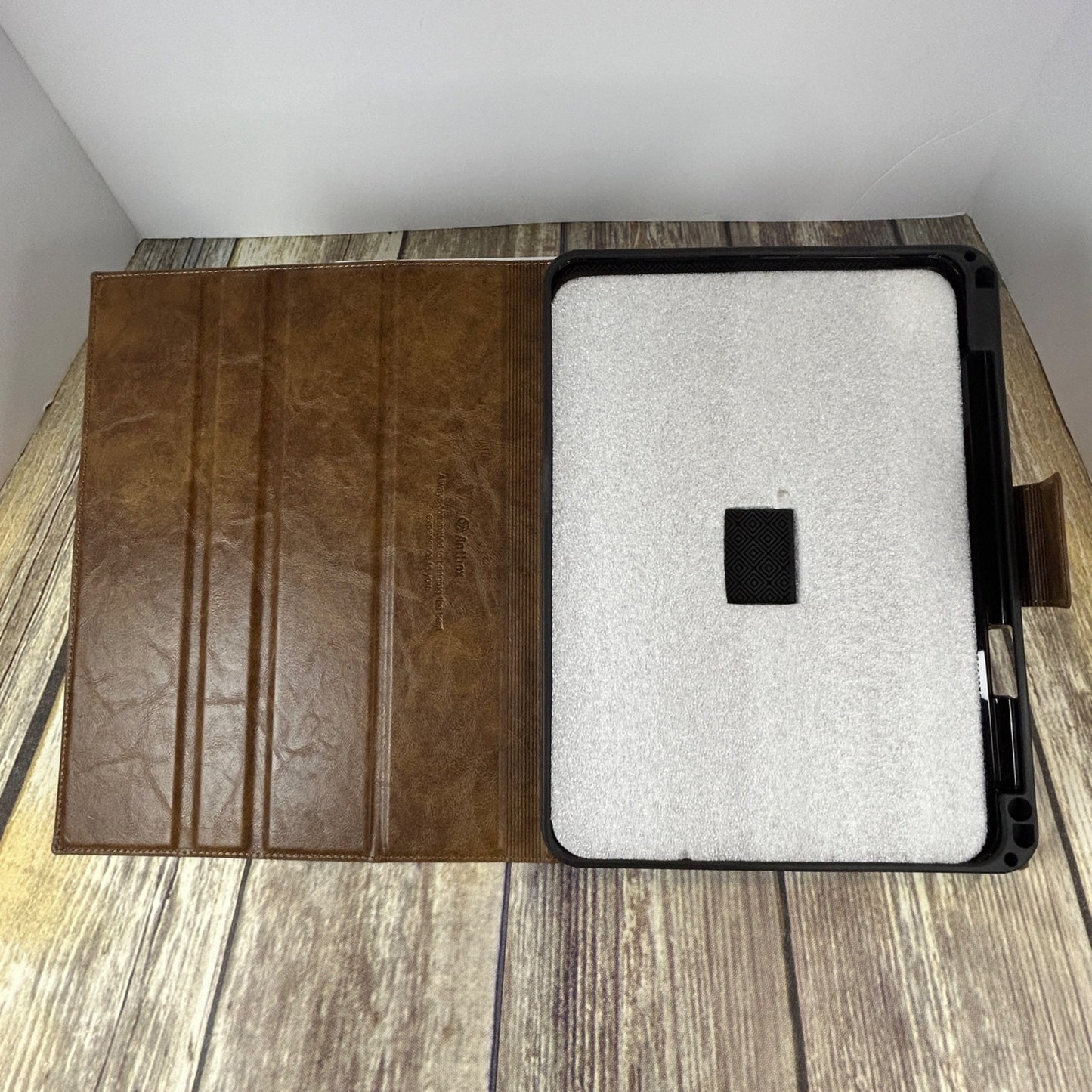 Antbox Case For iPad 11th Gen 11/10th Gen 10.9 PU Leather Smart Cover Brown