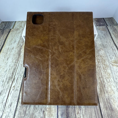 Antbox Case For iPad 11th Gen 11/10th Gen 10.9 PU Leather Smart Cover Brown