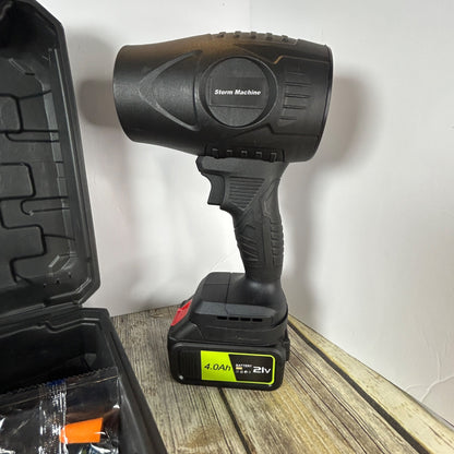 600000RPM Handheld Leaf Blower By YUQUESEN With 2 X 4.0Ah Batteries Charger & Lightweight Cordless Design L