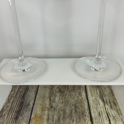 Christian Lacroix Set Of 4 Wine Glasses 22Oz Floral Box Design Elegant Glassware For Entertaining & Dining