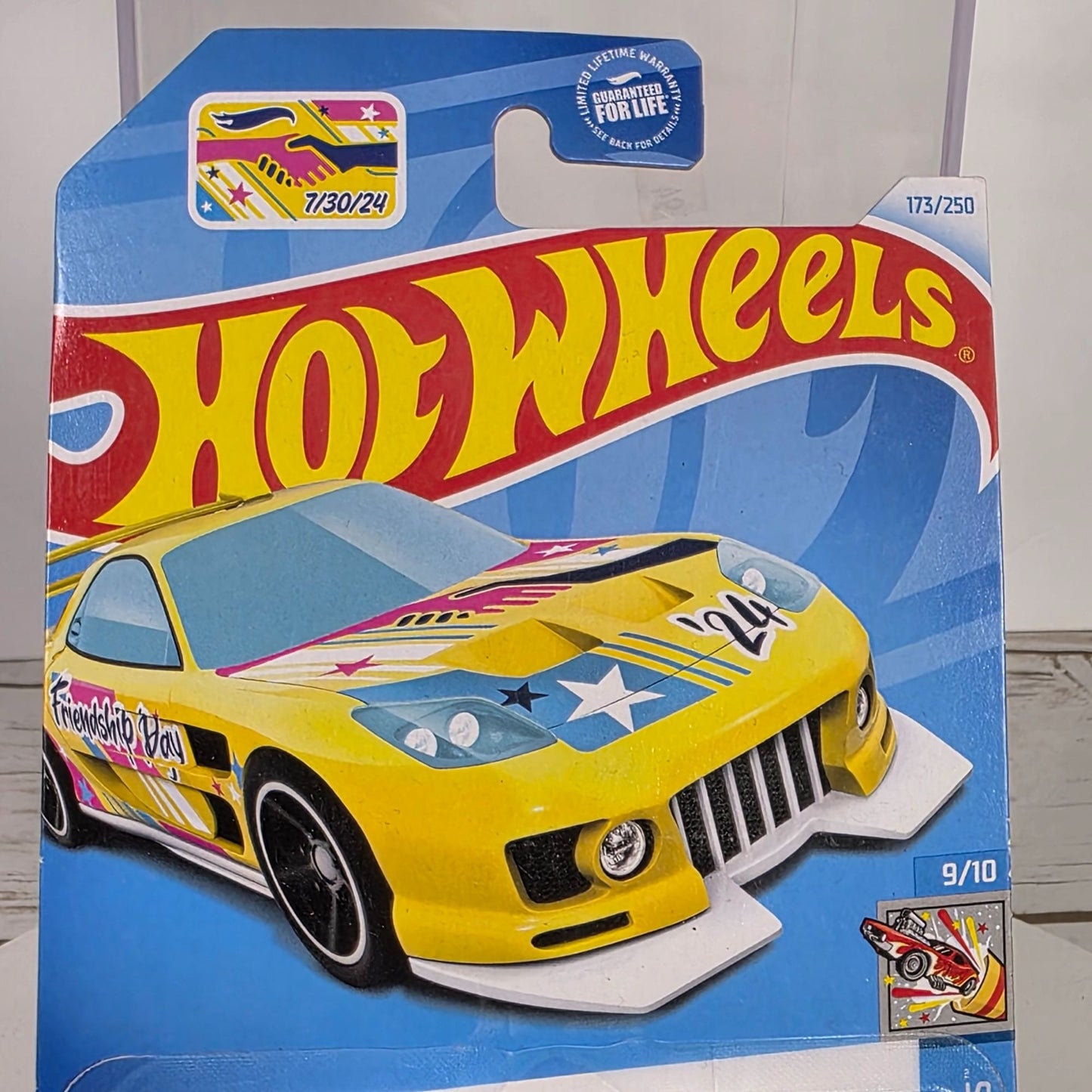 Hot Wheels 24/Seven Celebration Racers Yellow Car 173/250
