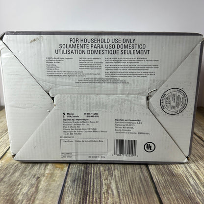 Black+Decker 3-In-1 Compact Waffle Iron Grill & Sandwich Maker With Non-Stick Removable Plates Space Saving Design