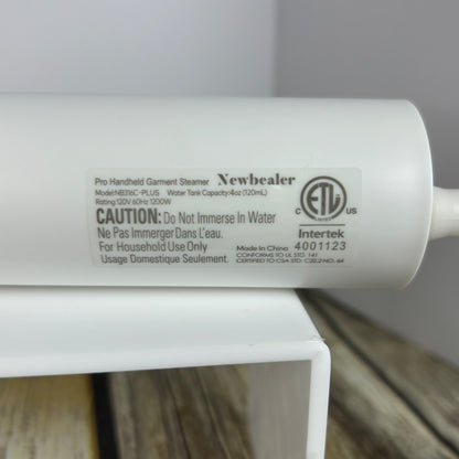 Newbealer Pro Handheld Garment Steamer With Accessories For Clothes & Fabric Wrinkle Removal