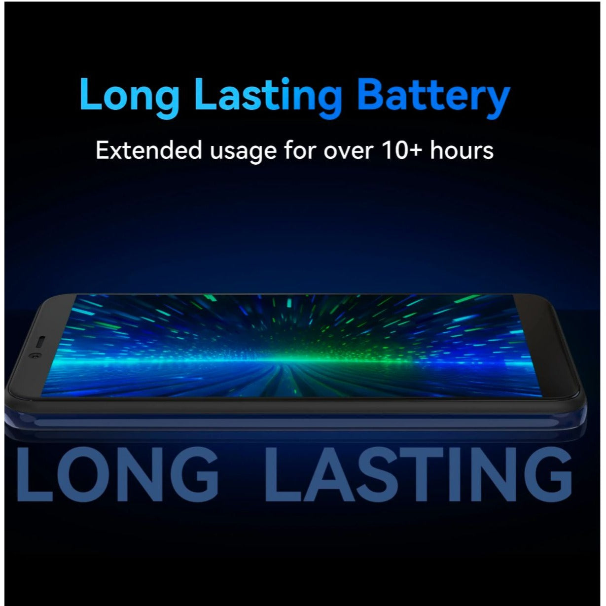 Foxx A56 Smartphone 16GB 5" Display Black 1.4GHz Quad-Core Long Battery