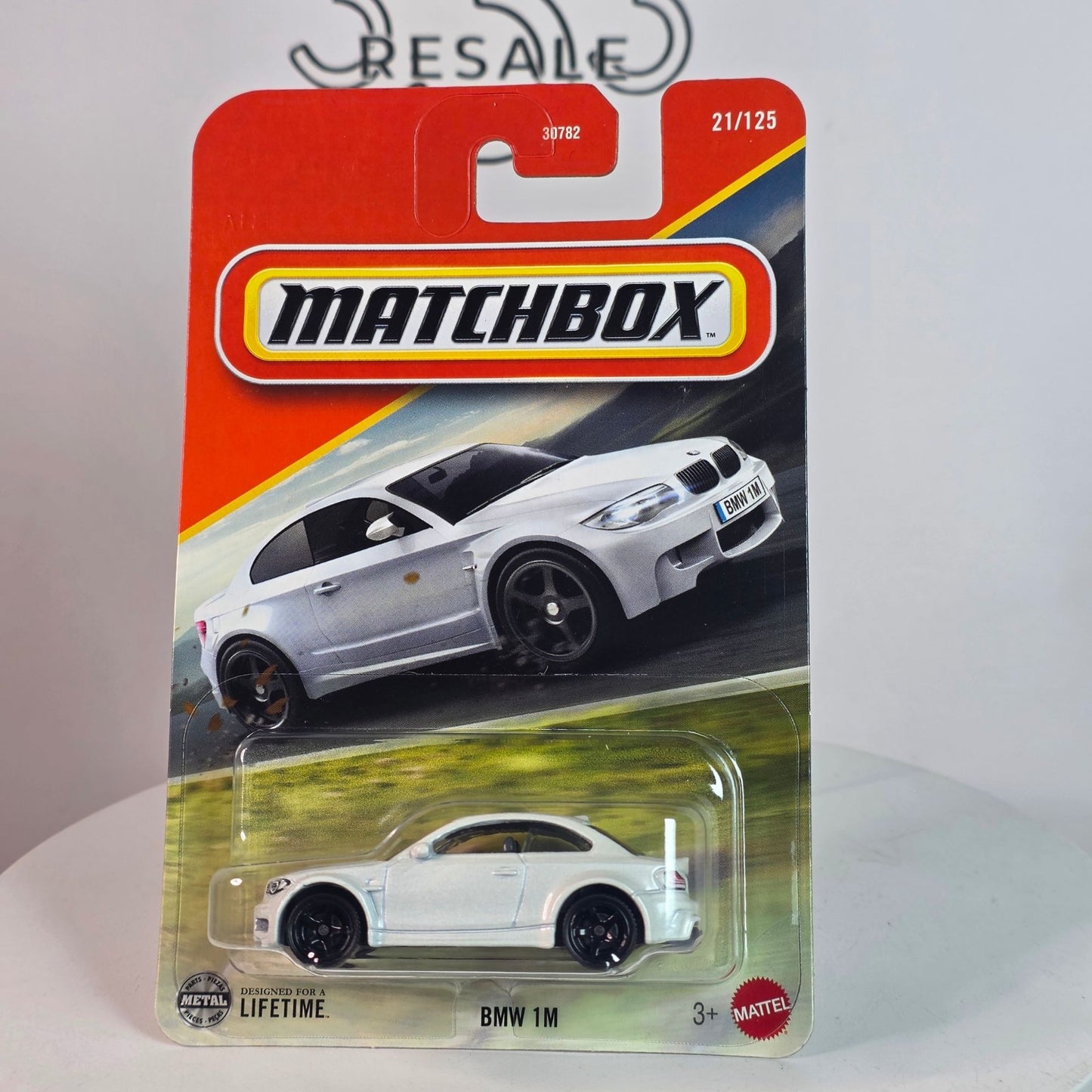 Matchbox BMW 1M Die-Cast Car 21/125 White 3+ Mattel Collectible Toy Model New In Package