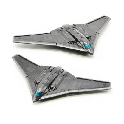 Block B-2 Stealth Ghost Bomber Fighter Jet Building Blocks Set 1163 Pcs