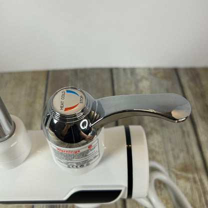 Instant Electric Hot Water Faucet With Temperature Display  3000W 220V ABS & Stainless Steel IPX4 Rating