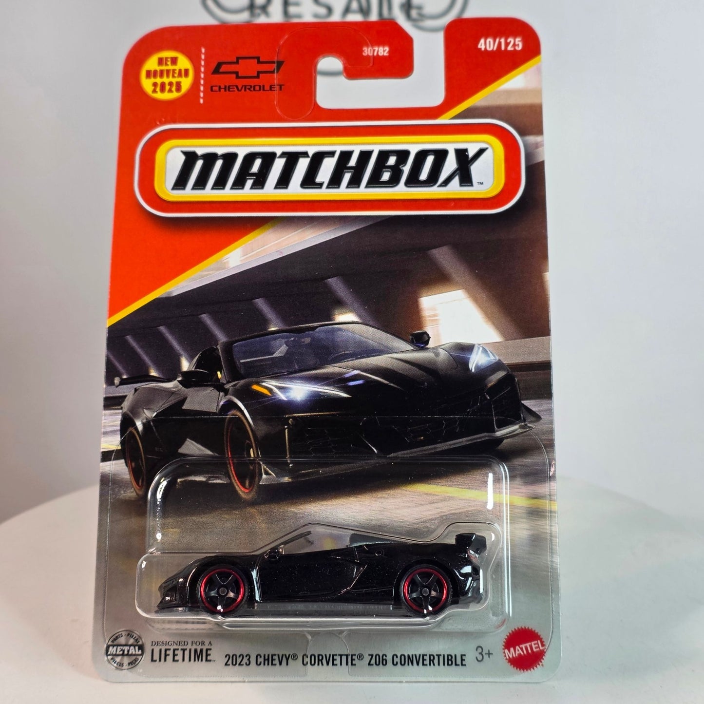 A MUST HAVE: 2025 Matchbox 40/125 2023 Chevrolet Corvette Z06 Convertible MINT