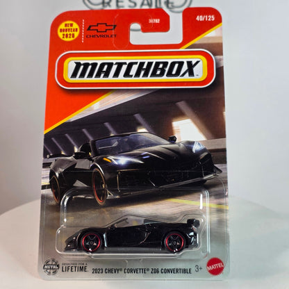 A MUST HAVE: 2025 Matchbox 40/125 2023 Chevrolet Corvette Z06 Convertible MINT