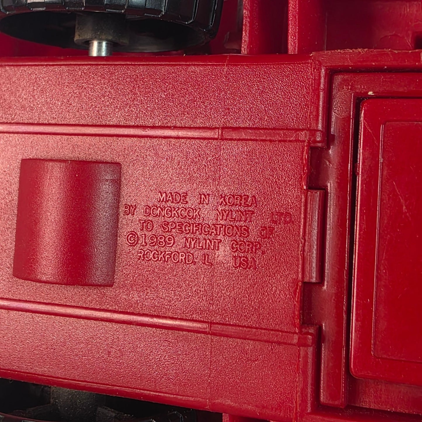 🔥Vintage 1989 Nylint Metal Muscle Engine Co. 5 Rescue Pumper Fire Truck TOY🔥