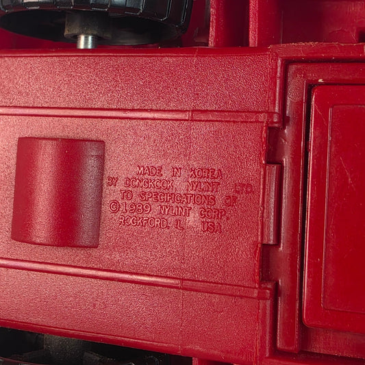 🔥Vintage 1989 Nylint Metal Muscle Engine Co. 5 Rescue Pumper Fire Truck TOY🔥