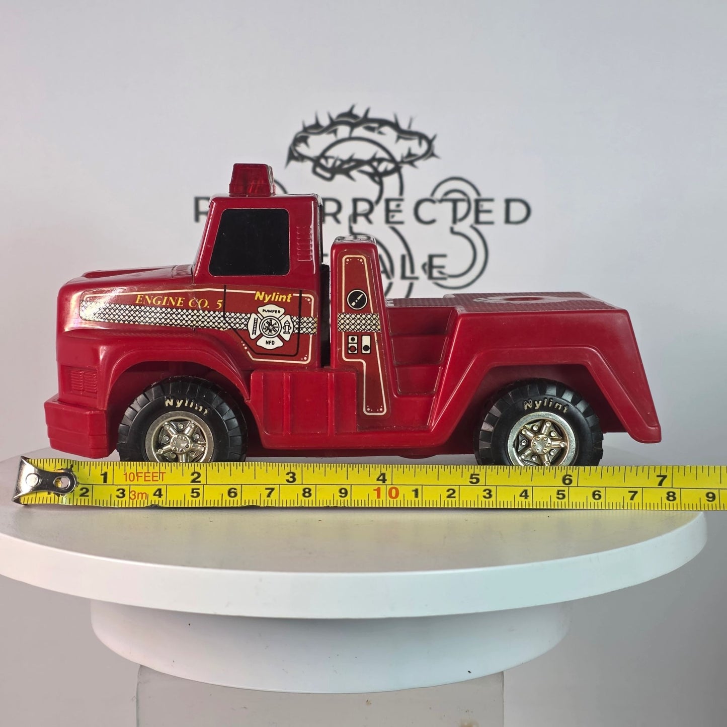 🔥Vintage 1989 Nylint Metal Muscle Engine Co. 5 Rescue Pumper Fire Truck TOY🔥