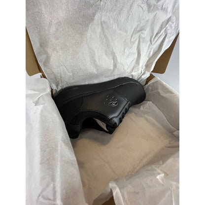 Dr. Scholls Womens Work Lace-Up Shoes Black Size 8 Slip-Resistant Comfort Sneaker