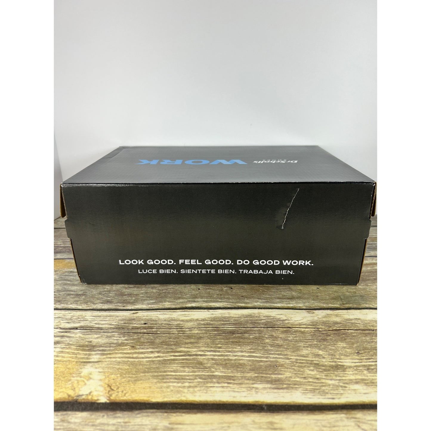 Dr. Scholls Womens Work Lace-Up Shoes Black Size 8 Slip-Resistant Comfort Sneaker