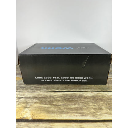 Dr. Scholls Womens Work Lace-Up Shoes Black Size 8 Slip-Resistant Comfort Sneaker