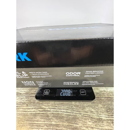 Dr. Scholls Womens Work Lace-Up Shoes Black Size 8 Slip-Resistant Comfort Sneaker