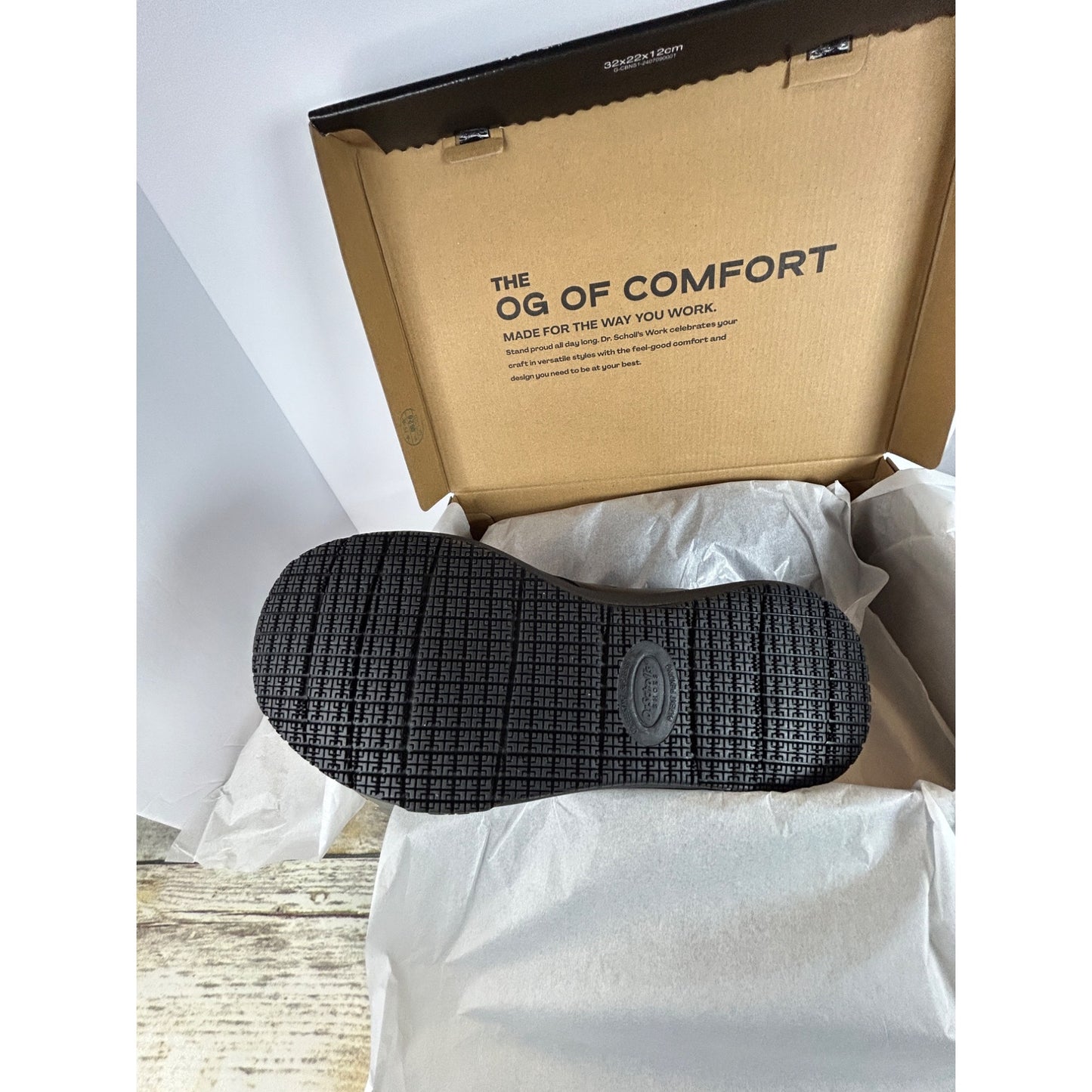 Dr. Scholls Womens Work Lace-Up Shoes Black Size 8 Slip-Resistant Comfort Sneaker