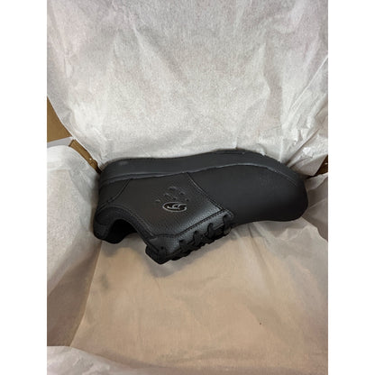 Dr. Scholls Womens Work Lace-Up Shoes Black Size 8 Slip-Resistant Comfort Sneaker