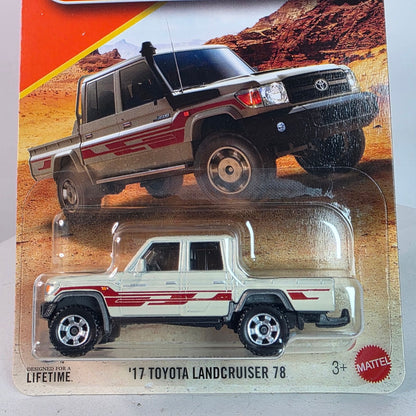 Matchbox 17 Toyota LandCruiser 78 White