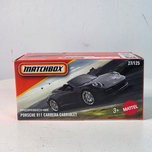 Matchbox Porsche 911 Carrera Cabriolet Power Grab