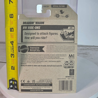 Hot Wheels Draggin Wagon Purple Die-Cast Car 68/250 3/5 Limited Edition Guaranteed For Life