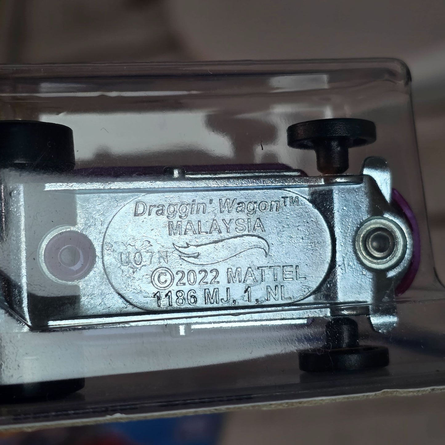 Hot Wheels Draggin Wagon Purple Die-Cast Car 68/250 3/5 Limited Edition Guaranteed For Life