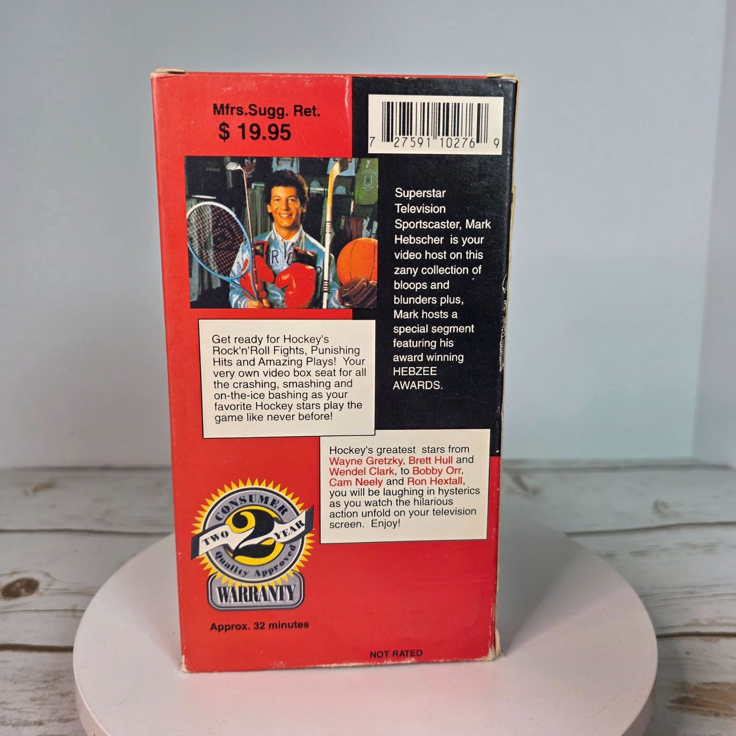 All New Pro Hockey Sports Bloopers Awards & Full Access Vol. 1 VHS Lot