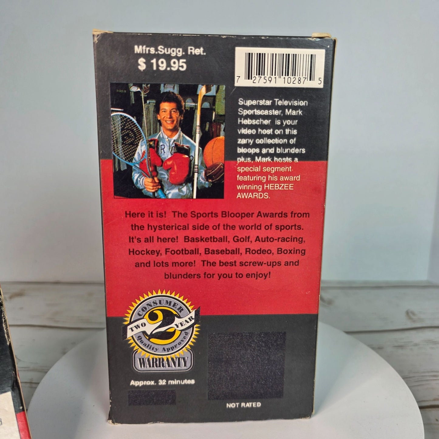 All New Pro Hockey Sports Bloopers Awards & Full Access Vol. 1 VHS Lot