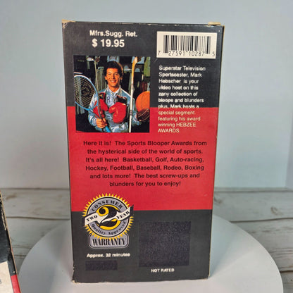 All New Pro Hockey Sports Bloopers Awards & Full Access Vol. 1 VHS Lot
