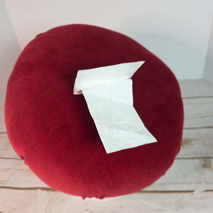 Decorative Velvet Pumpkin With Gold Stem By Threshold 12in X 9.3in