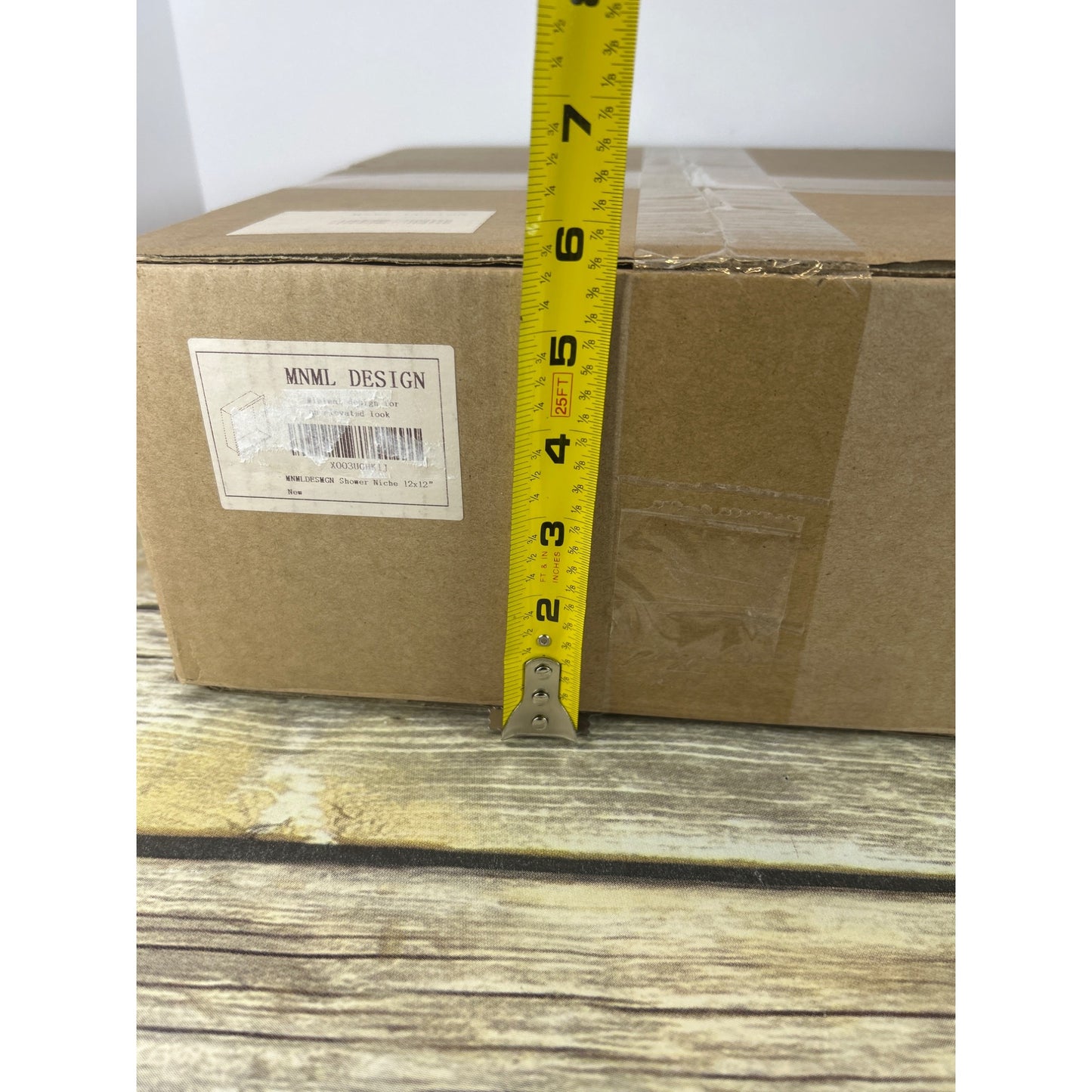 Mnml Design 12" X 12" Stainless Steel Shower Niche Recessed Shelf Waterproof