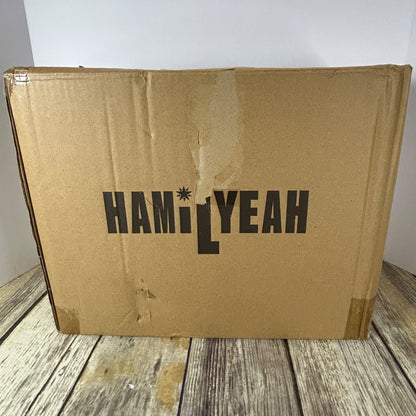 Hamilyeah Black & Gold Wall Sconce Set With Clear Glass Shades 60W Max E26 Socket 9.68" Height