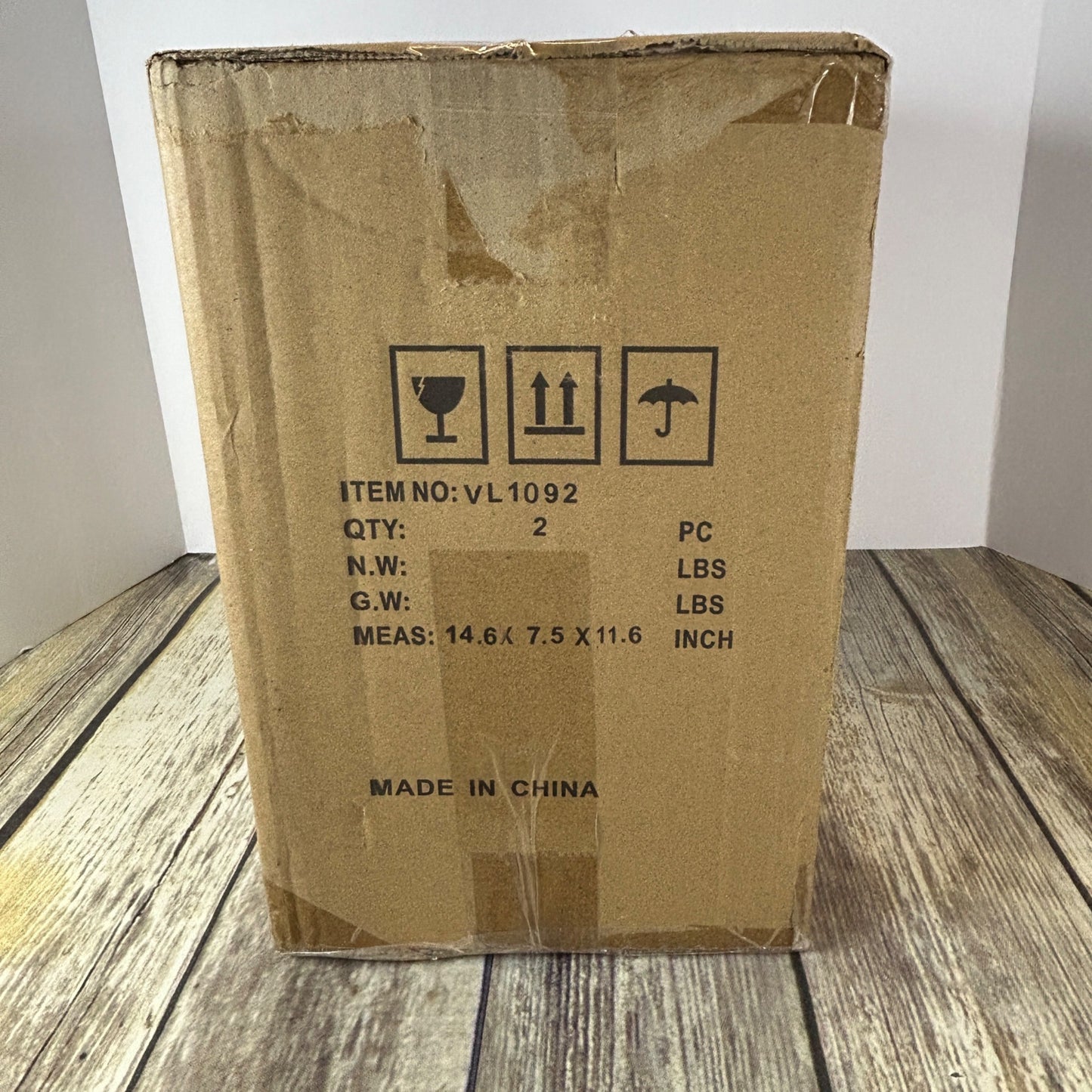 Hamilyeah Black & Gold Wall Sconce Set With Clear Glass Shades 60W Max E26 Socket 9.68" Height