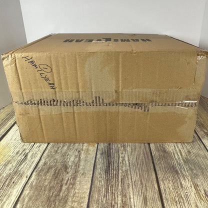 Hamilyeah Black & Gold Wall Sconce Set With Clear Glass Shades 60W Max E26 Socket 9.68" Height