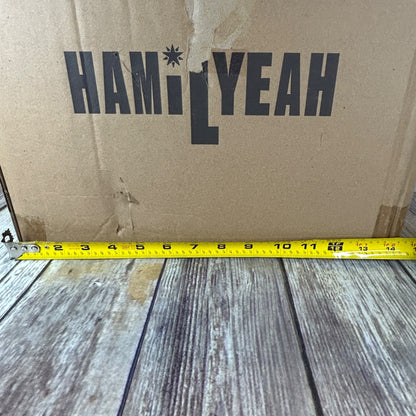 Hamilyeah Black & Gold Wall Sconce Set With Clear Glass Shades 60W Max E26 Socket 9.68" Height