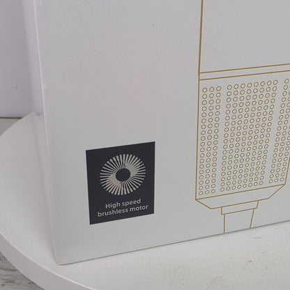 Cosy Companions High-Speed Hair Dryer With Digital Display & Attachments Silver