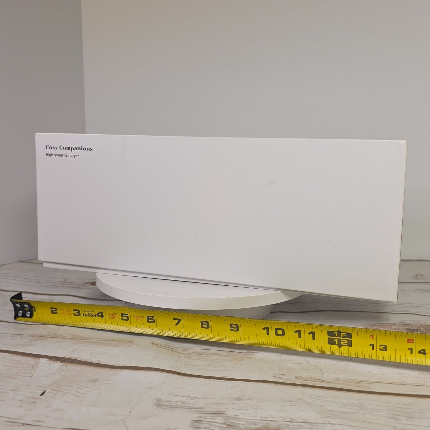 Cosy Companions High-Speed Hair Dryer With Digital Display & Attachments Silver