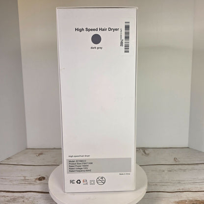 Cosy Companions High-Speed Hair Dryer With Digital Display & Attachments Silver