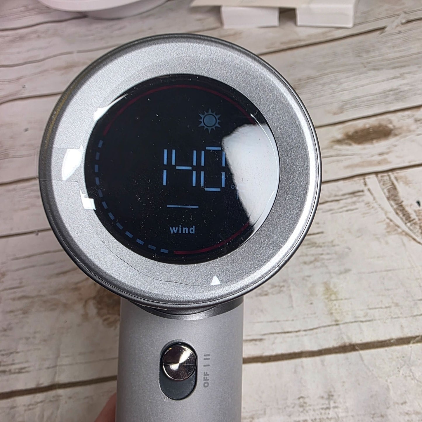 Cosy Companions High-Speed Hair Dryer With Digital Display & Attachments Silver