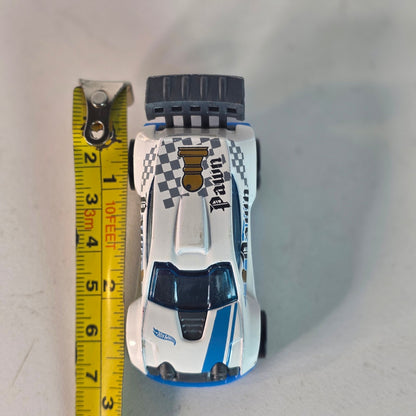 RARE HTF HOT WHEELS 2018 CHECKMATE "PAWN" FAST 4WD WHITE MOC #290