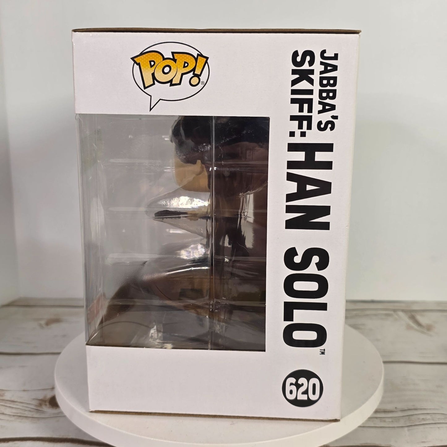 Funko Pop! Deluxe Star Wars Jabbas Skiff Han Solo #620 Target Exclusive With Box