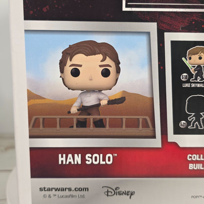 Funko Pop! Deluxe Star Wars Jabbas Skiff Han Solo #620 Target Exclusive With Box