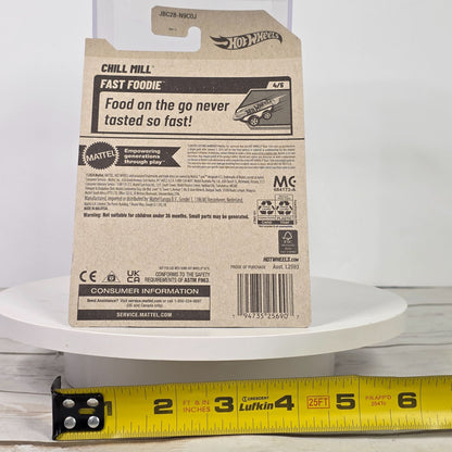 Chill Mill Treasure Hunt - Hot Wheels Fast Foodie Series (2025) Die-Cast Car 4/5 Collectible Purple