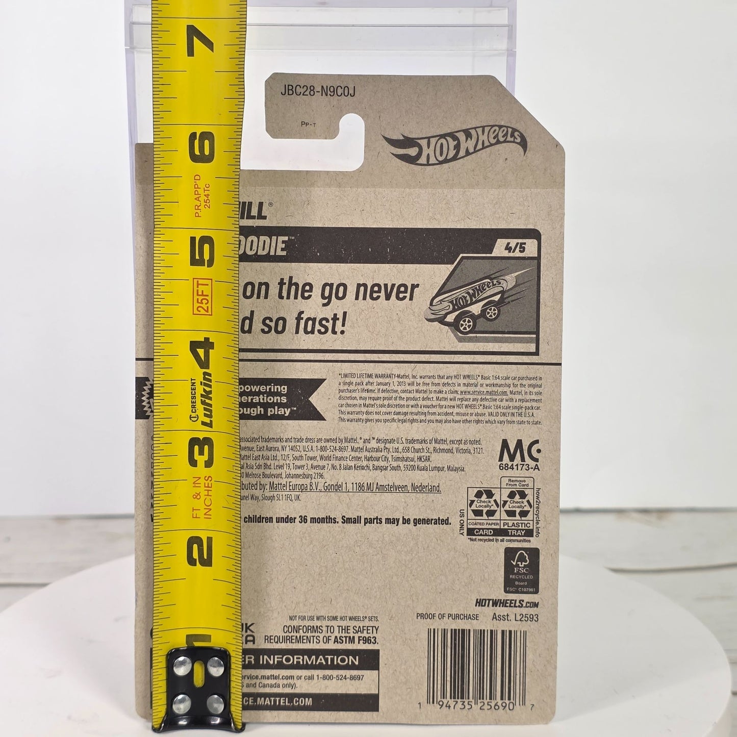 Chill Mill Treasure Hunt - Hot Wheels Fast Foodie Series (2025) Die-Cast Car 4/5 Collectible Purple